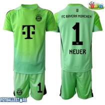 Bayern Munich Manuel Neuer #1 Keeper Hjemmedraktsett Barn 2025-26 Kortermet (+ Korte bukser)